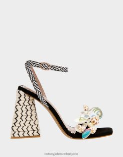 анкор черно мултиBetsey Johnson Жени обувки B002P79