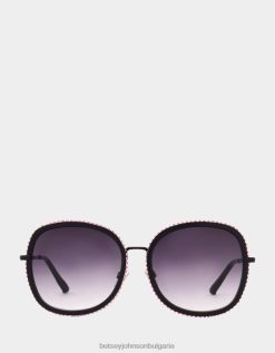 всички гарнитури слънчеви очила черенBetsey Johnson Жени аксесоари B002P383