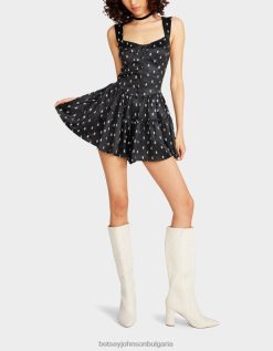 гащеризон skulltastic черенBetsey Johnson Жени облекло B002P277