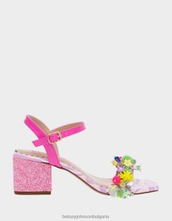 Джейлийн розово мултиBetsey Johnson Жени обувки B002P97