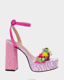йордън розово мултиBetsey Johnson Жени обувки B002P82