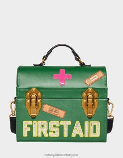 кич играещ доктор кръстосано тяло зеленоBetsey Johnson Жени аксесоари B002P204