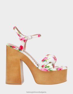 манди бял мултиBetsey Johnson Жени обувки B002P120
