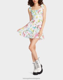 мини рокля tulluah бялоBetsey Johnson Жени облекло B002P265
