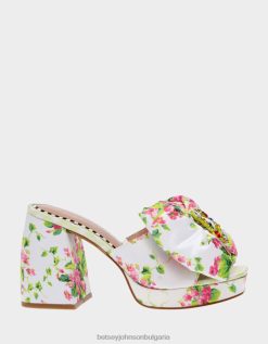поси бял мултиBetsey Johnson Жени обувки B002P8