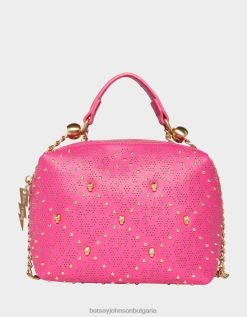 статус череп crossbody розовоBetsey Johnson Жени аксесоари B002P240