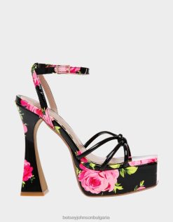 тики черно мултиBetsey Johnson Жени обувки B002P160