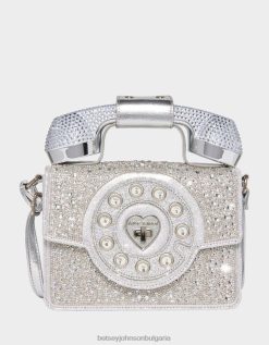 чанта за телефон kitsch million stars среброBetsey Johnson Жени аксесоари B002P202