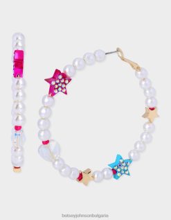 kidult кич обръчи от перлени мъниста мултиBetsey Johnson Жени бижута B002P360