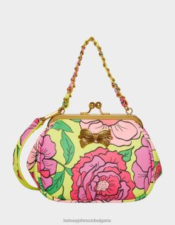 Lil' nugget kiss lock чанта флораленBetsey Johnson Жени аксесоари B002P236