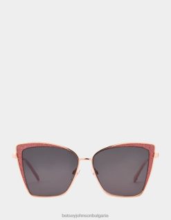 shine time слънчеви очила розовоBetsey Johnson Жени аксесоари B002P387